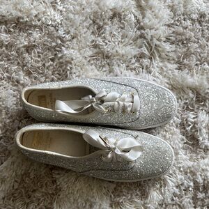 Keds Silver Sneakers Comfortable Minimalist Design